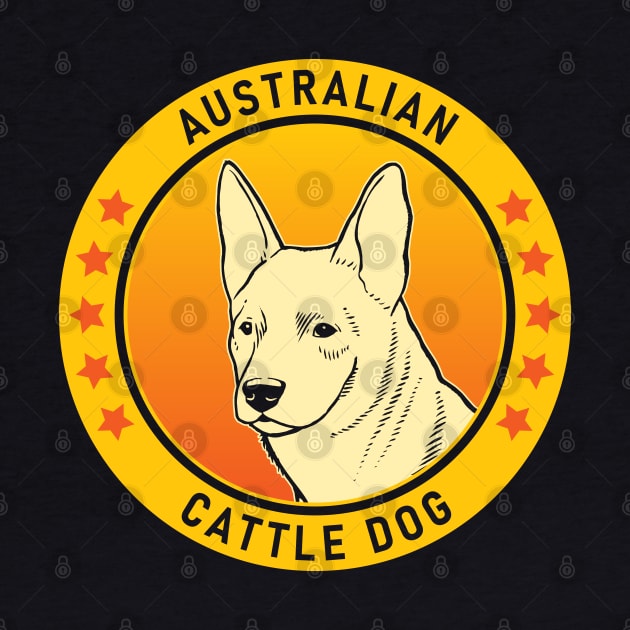 Australian Cattle Dog Portrait by millersye